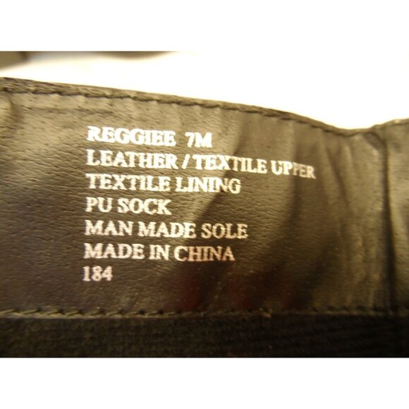 Steve Madden Women's Reggiee Knee-High Riding Boots Black Leather Size 7M - Picture 8 of 8